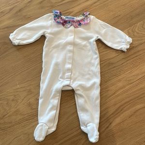 Jacadi floral collar one piece